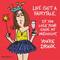JAM Paper Life Isn't A Fairy Tale Cocktail Napkins, 40ct.